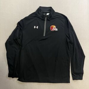 Under Armour Golf Jacket 1/4 Zip Threadborne HeatGear Loose Men's Size Large